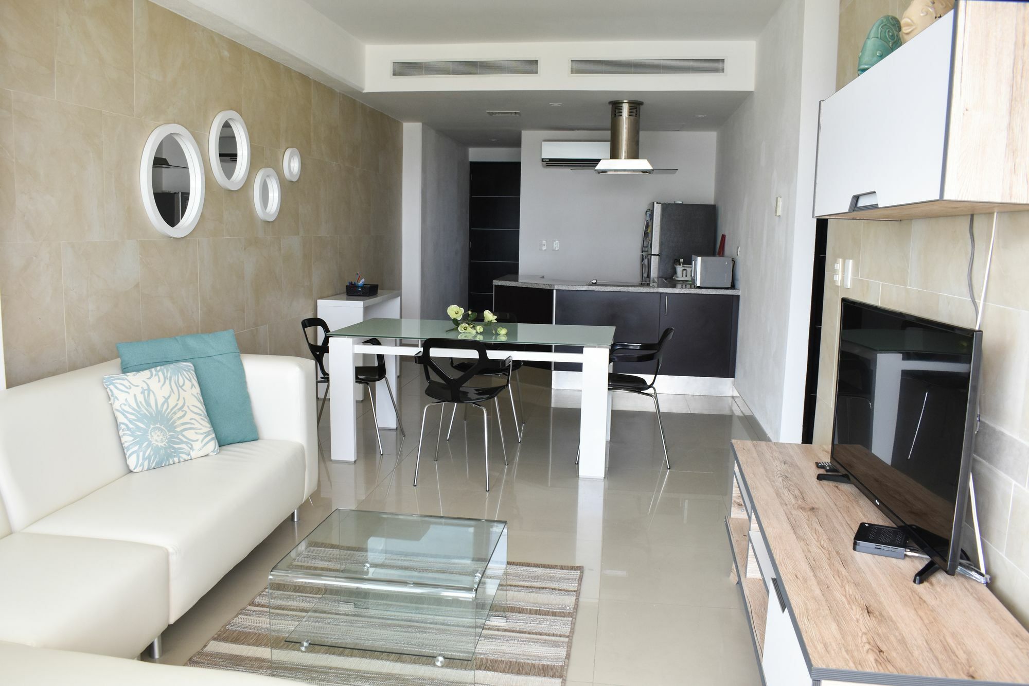 אפרטהוטל קנקון Barcelona Tower By Koox Luxury Collection מראה חיצוני תמונה